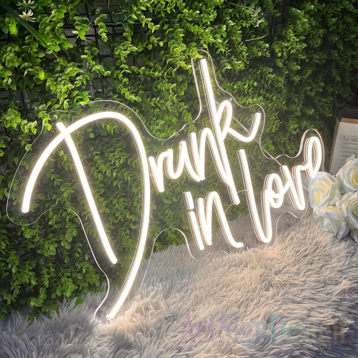 Drunk in Love Neon Sign For Proposal Wall Decor- FunkyDecors