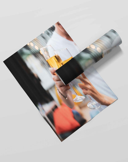 A Glass Of Love - Art Frame For Wall Decor- Funkydecors Xs / Roll Posters Prints & Visual Artwork