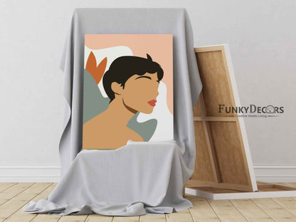 Abstract Man Portrait Art Frame For Wall Decor- Funkydecors Posters Prints & Visual Artwork