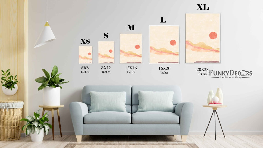 Abstract Nature Art Frame For Wall Decor- Funkydecors Posters Prints & Visual Artwork