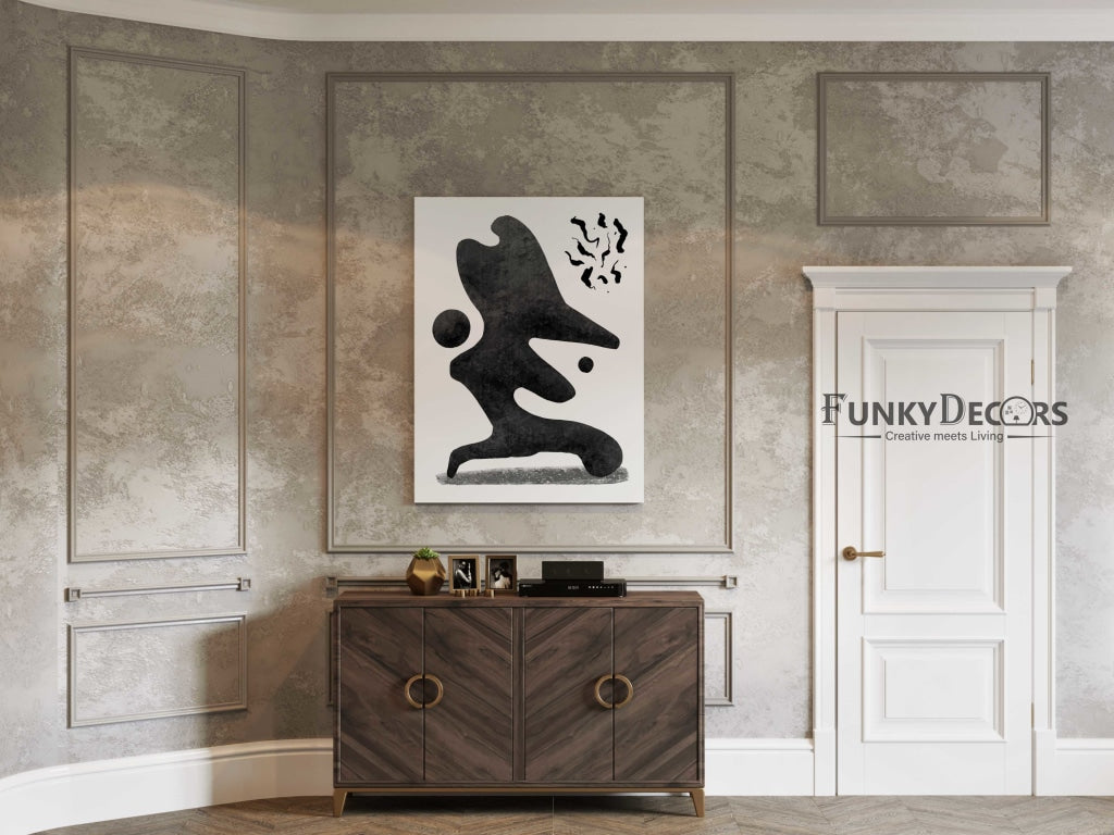 Achromatic Art Frame For Wall Decor- Funkydecors Posters Prints & Visual Artwork