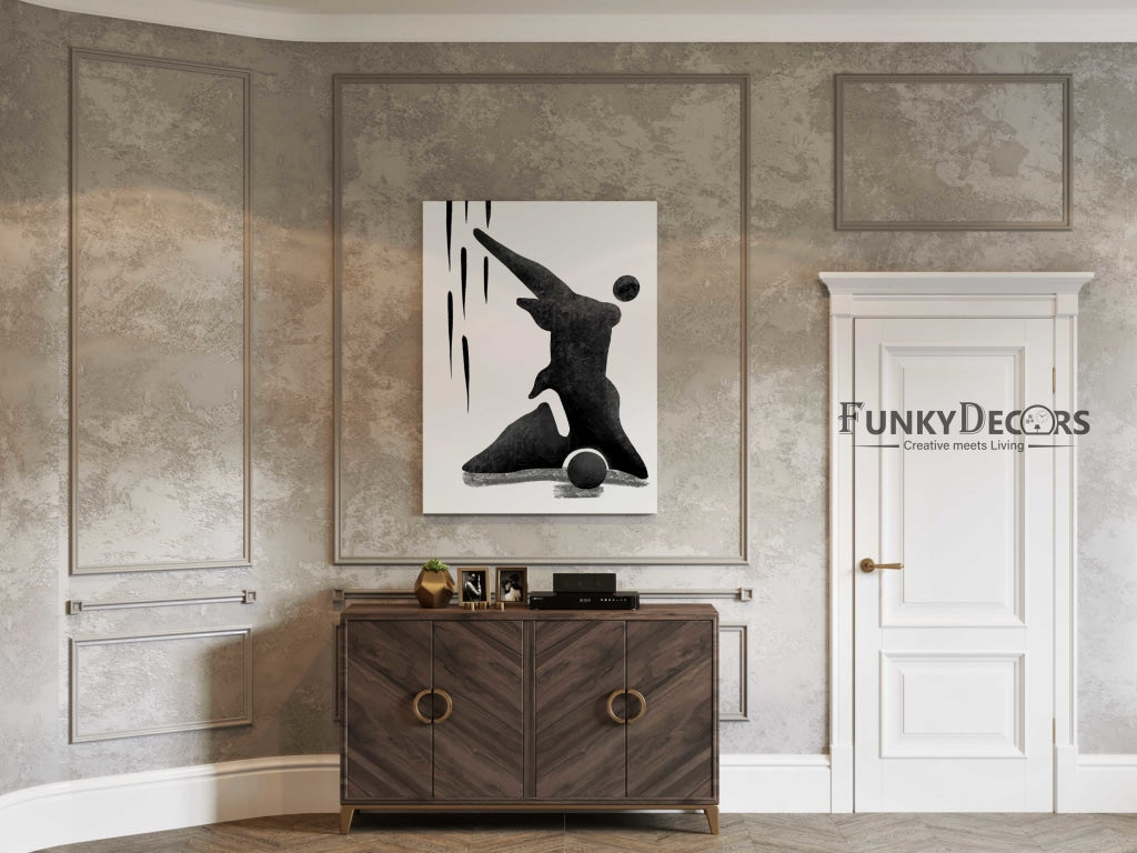 Achromatic Art Frame For Wall Decor- Funkydecors Posters Prints & Visual Artwork