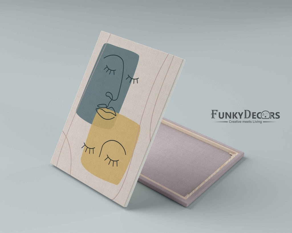 Artistic Line Art Frame For Wall Decor- Funkydecors Posters Prints & Visual Artwork