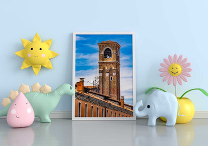 Beauty Of Church - Architectural Art Frame For Wall Decor- Funkydecors Xs / White Posters Prints &
