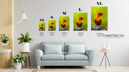 Being Bright - Animal Art Frame For Wall Decor- Funkydecors Posters Prints & Visual Artwork