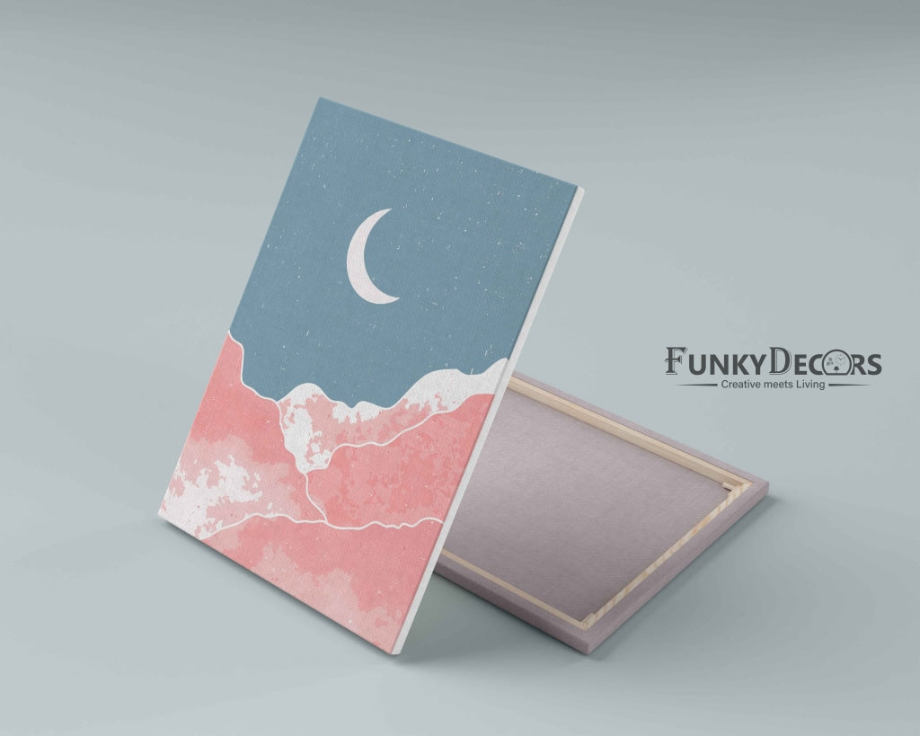 Beyond The Sky - Minimal Art Frame For Wall Decor- Funkydecors Posters Prints & Visual Artwork