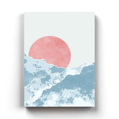 Beyond The Sky - Minimal Art Frame For Wall Decor- Funkydecors Xs / Canvas Posters Prints & Visual