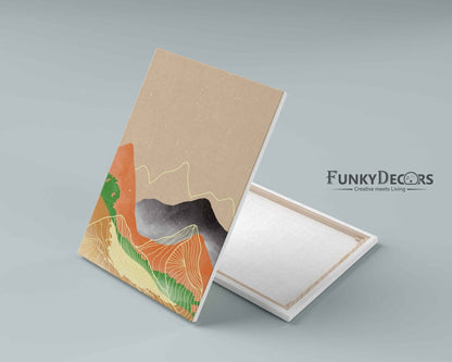 Beyond The Sunset - Abstract Art Frame For Wall Decor- Funkydecors Posters Prints & Visual Artwork
