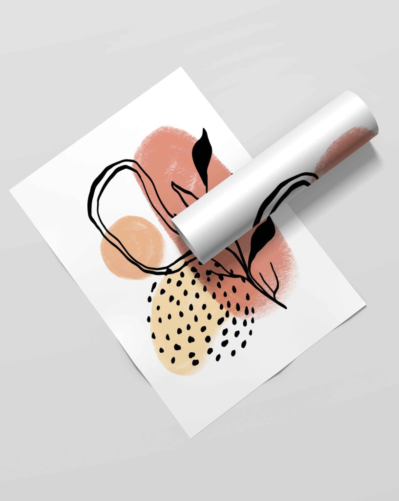 Blooming Dancer - Nature Art Frame For Wall Decor- Funkydecors Xs / Roll Posters Prints & Visual