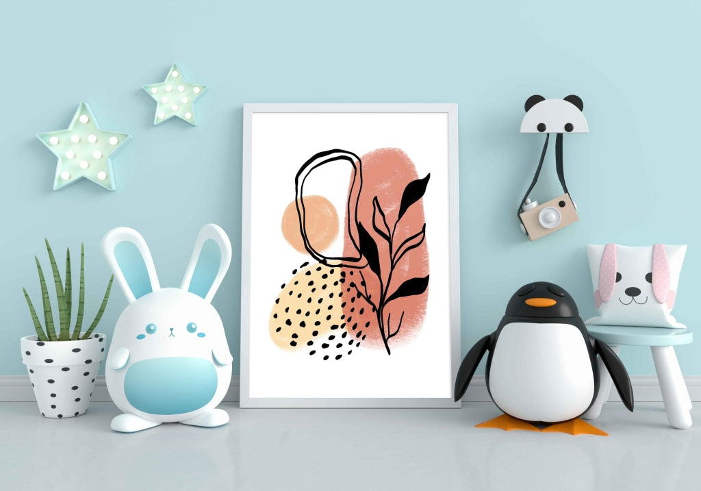 Blooming Dancer - Nature Art Frame For Wall Decor- Funkydecors Xs / White Posters Prints & Visual