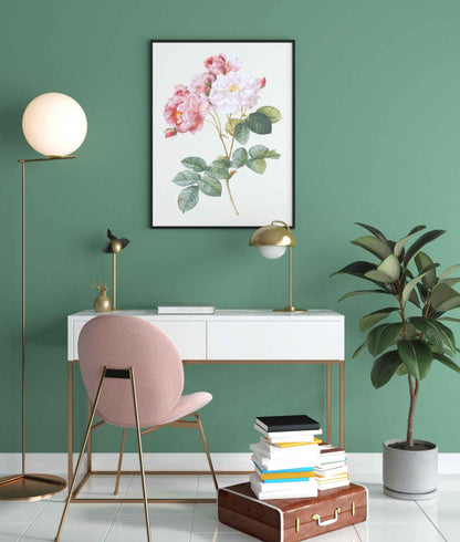 Blooming With Love - Nature Art Frame For Wall Decor- Funkydecors Xs / Black Posters Prints & Visual