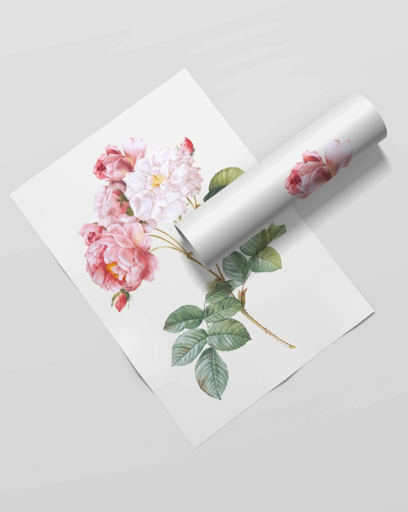 Blooming With Love - Nature Art Frame For Wall Decor- Funkydecors Xs / Roll Posters Prints & Visual