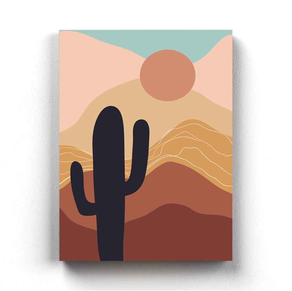 Bohemian Sunset - Nature Art Frame For Wall Decor- Funkydecors Xs / Canvas Posters Prints & Visual