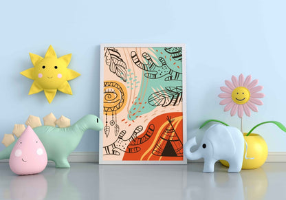 Catching My Dreams - Boho Art Frame For Wall Decor- Funkydecors Xs / White Posters Prints & Visual