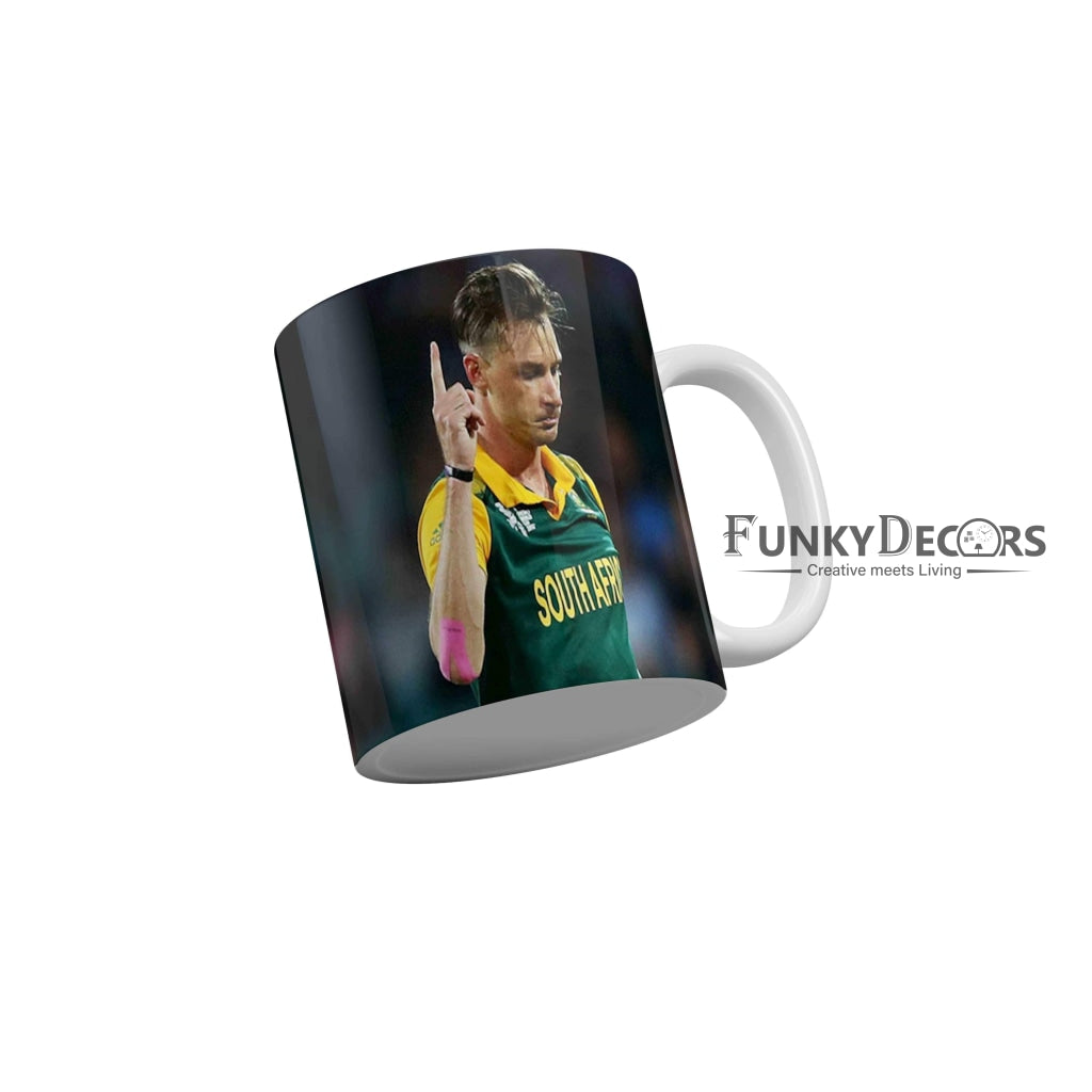 Chris Morris Delhi Capitals Coffee Ceramic Mug 350 ML-FunkyDecors IPL Mugs FunkyDecors