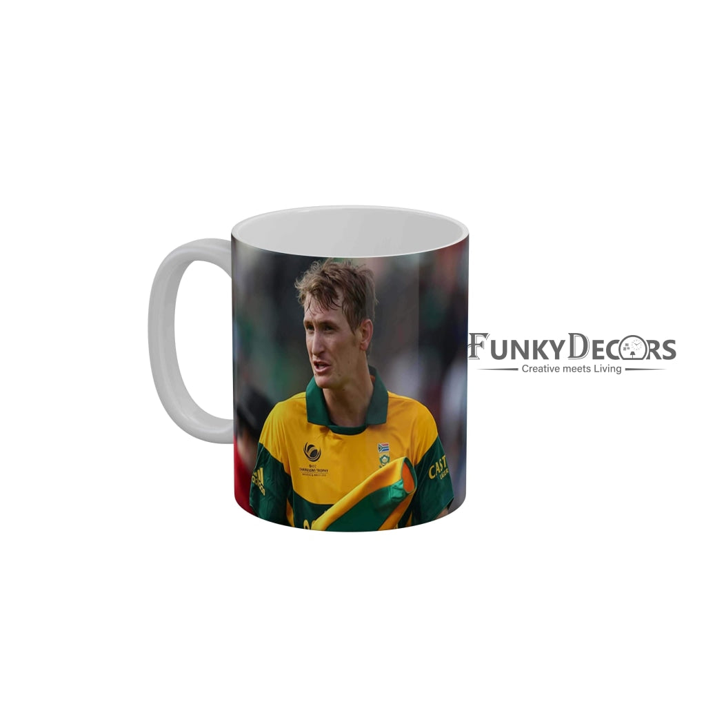 Chris Morris Delhi Capitals Coffee Ceramic Mug 350 ML-FunkyDecors IPL Mugs FunkyDecors