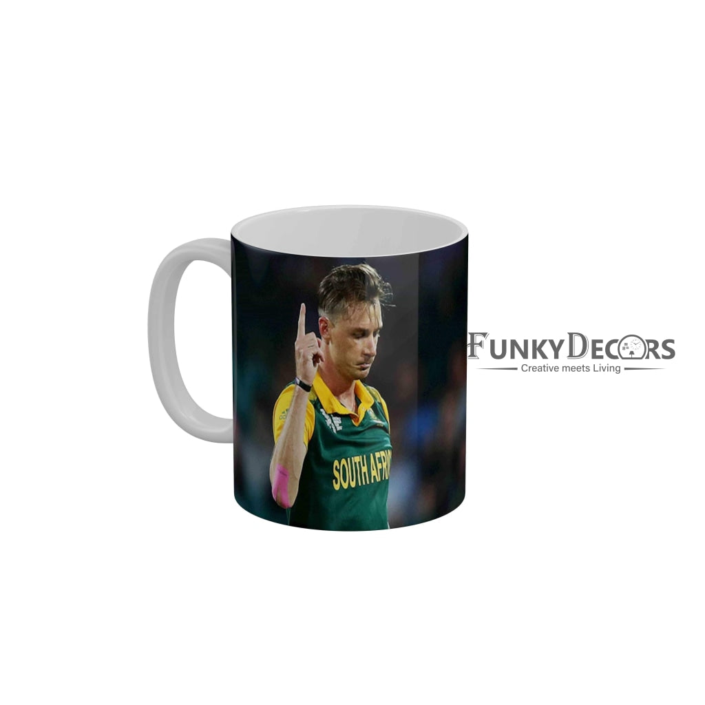 Chris Morris Delhi Capitals Coffee Ceramic Mug 350 ML-FunkyDecors IPL Mugs FunkyDecors