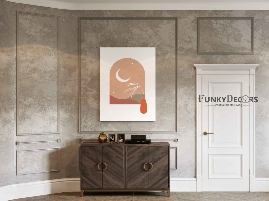 Delicate Abstract Art Frame For Wall Decor- Funkydecors Posters Prints & Visual Artwork