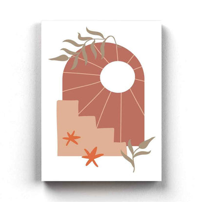 Delicate Abstract Art Frame For Wall Decor- Funkydecors Xs / Canvas Posters Prints & Visual Artwork