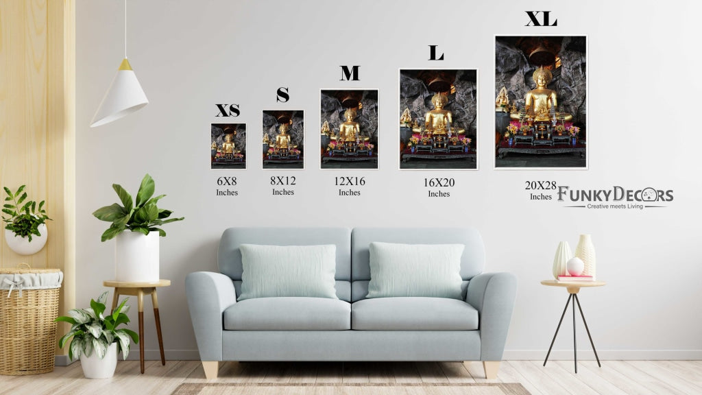 Divinity - Spiritual Art Frame For Wall Decor- Funkydecors Posters Prints & Visual Artwork