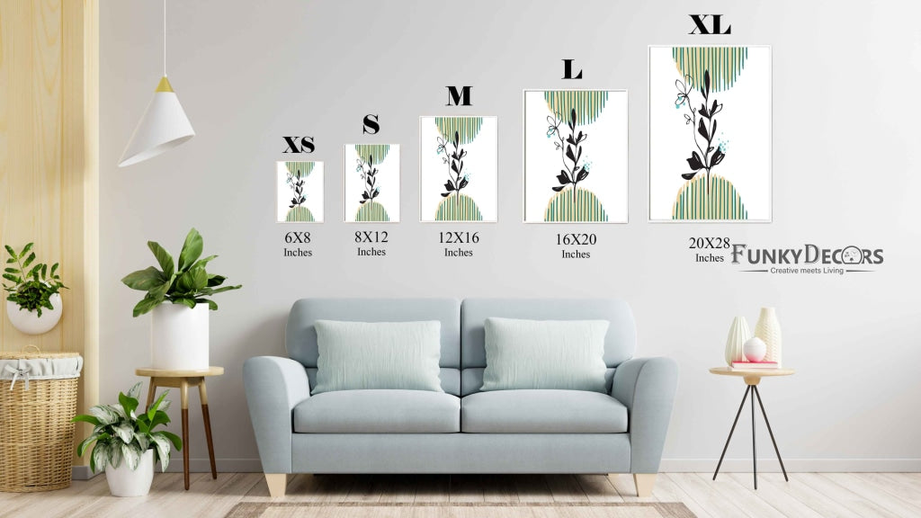 Doddle Abstract Art Frame For Wall Decor- Funkydecors Posters Prints & Visual Artwork