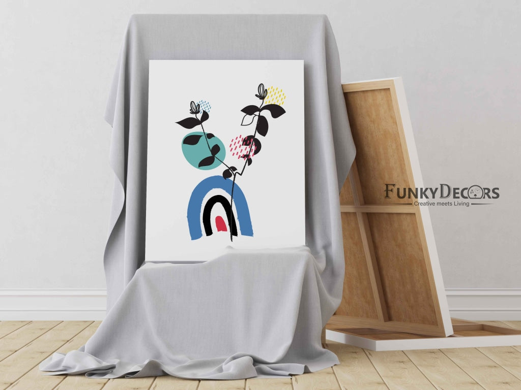 Doddle Abstract Art Frame For Wall Decor- Funkydecors Posters Prints & Visual Artwork