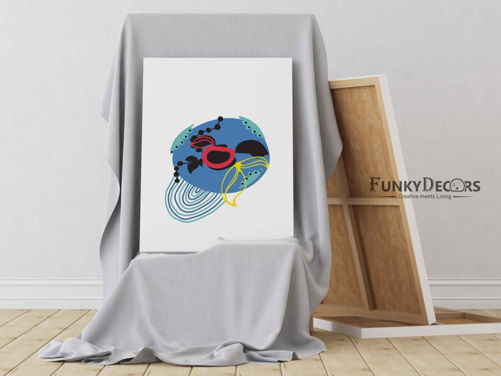 Doddle Abstract Art Frame For Wall Decor- Funkydecors Posters Prints & Visual Artwork