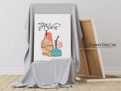 Doddle Abstract Art Frame For Wall Decor- Funkydecors Posters Prints & Visual Artwork