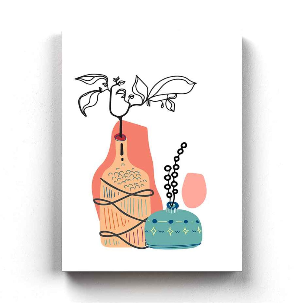 Doddle Abstract Art Frame For Wall Decor- Funkydecors Xs / Canvas Posters Prints & Visual Artwork