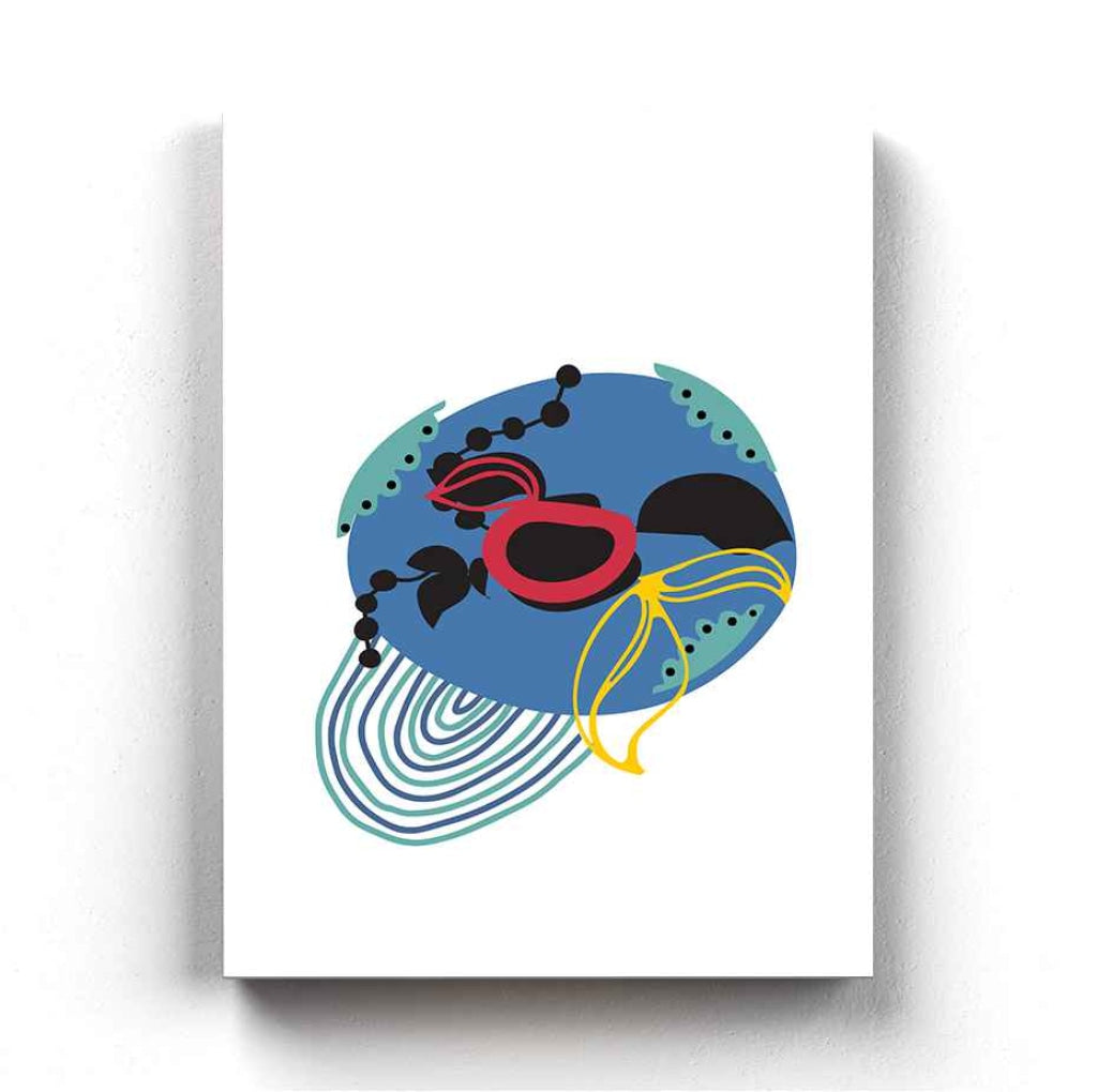 Doddle Abstract Art Frame For Wall Decor- Funkydecors Xs / Canvas Posters Prints & Visual Artwork