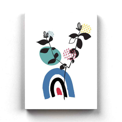 Doddle Abstract Art Frame For Wall Decor- Funkydecors Xs / Canvas Posters Prints & Visual Artwork