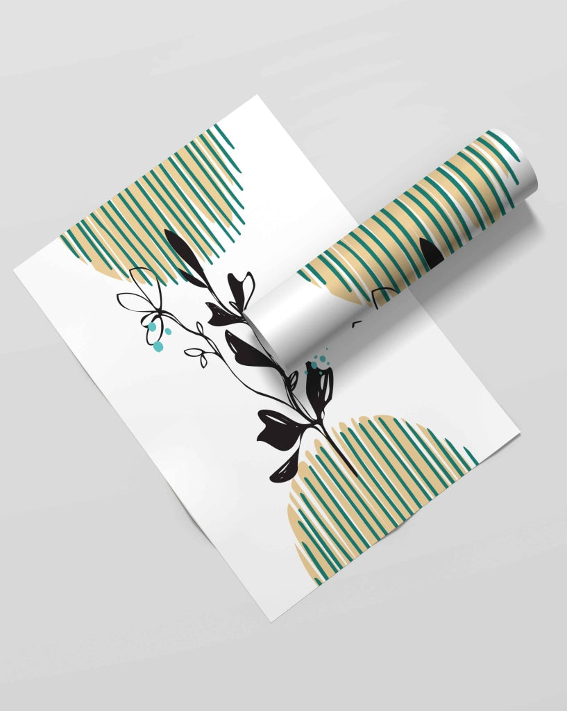 Doddle Abstract Art Frame For Wall Decor- Funkydecors Xs / Roll Posters Prints & Visual Artwork