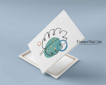 Doddle Line Art Frame For Wall Decor- Funkydecors Posters Prints & Visual Artwork