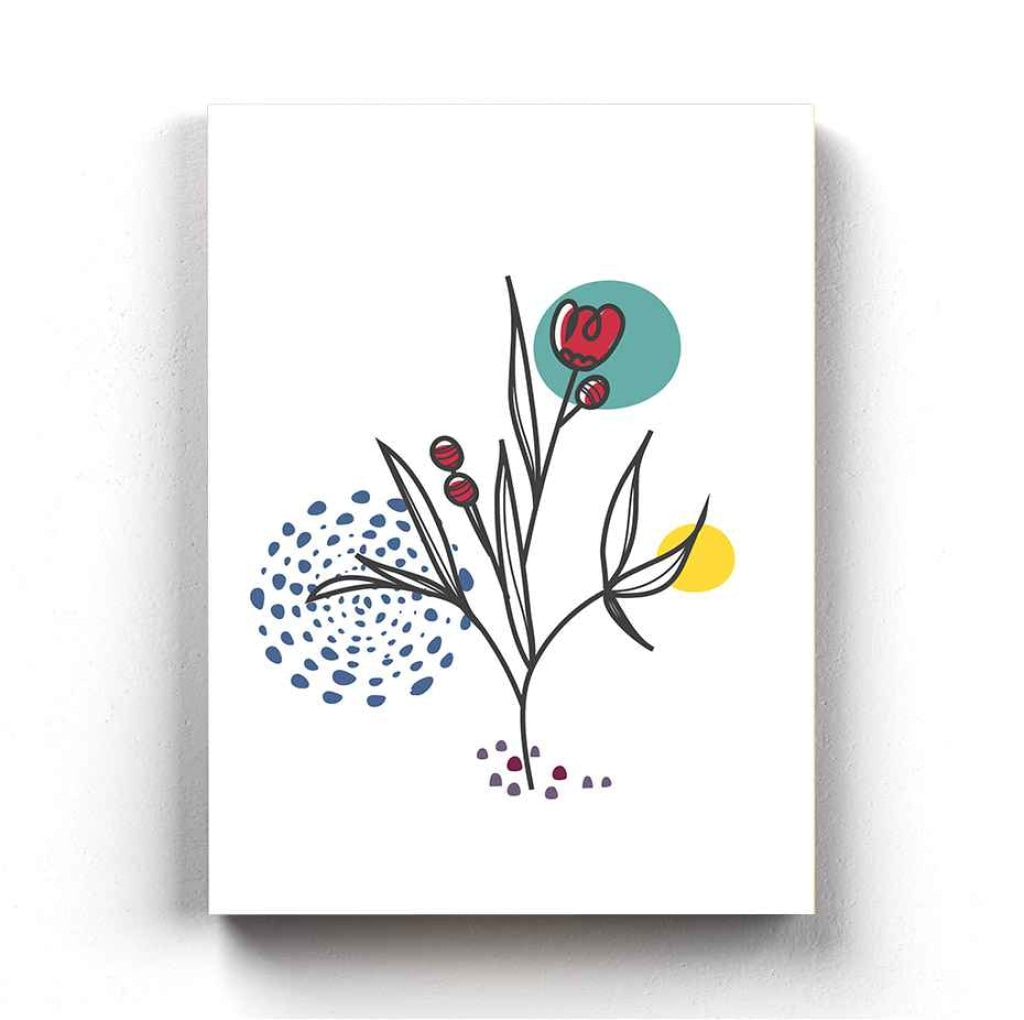 Doddle Line Art Frame For Wall Decor- Funkydecors Xs / Canvas Posters Prints & Visual Artwork