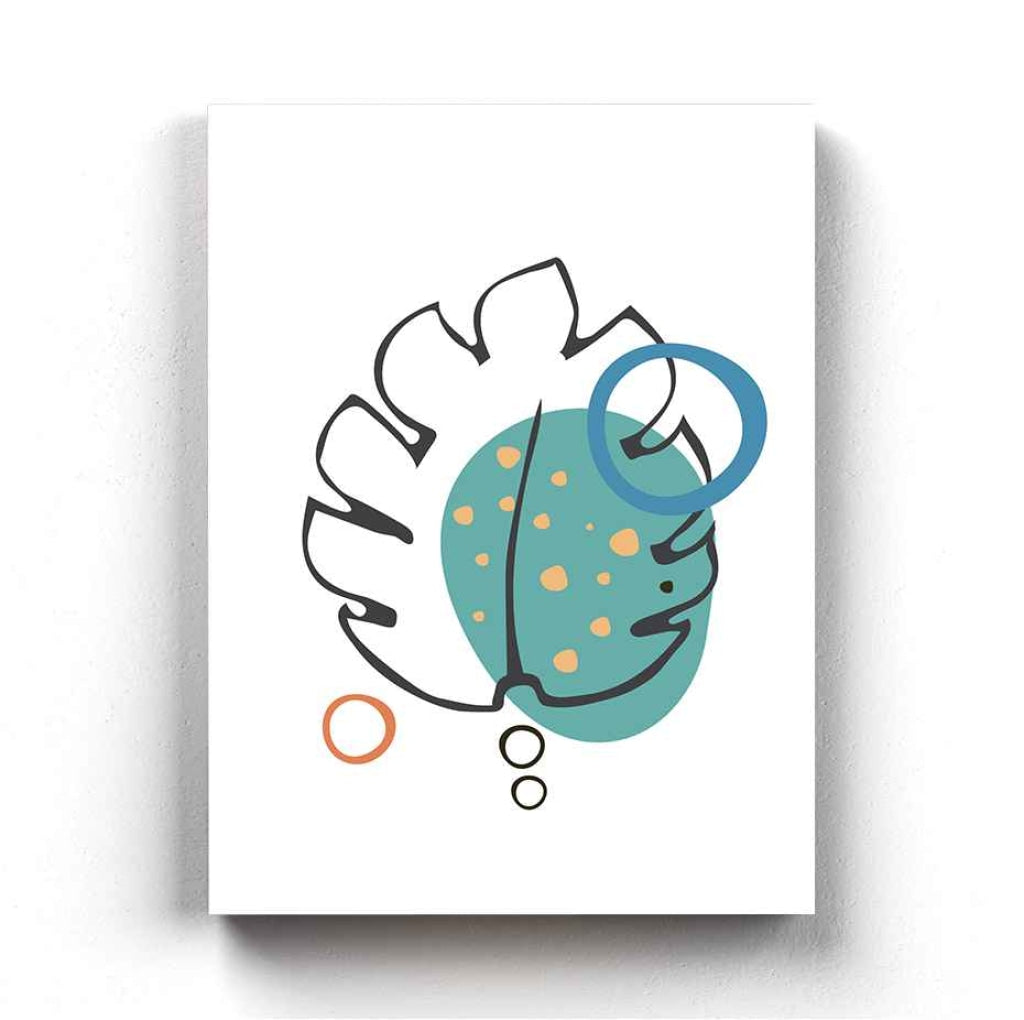 Doddle Line Art Frame For Wall Decor- Funkydecors Xs / Canvas Posters Prints & Visual Artwork