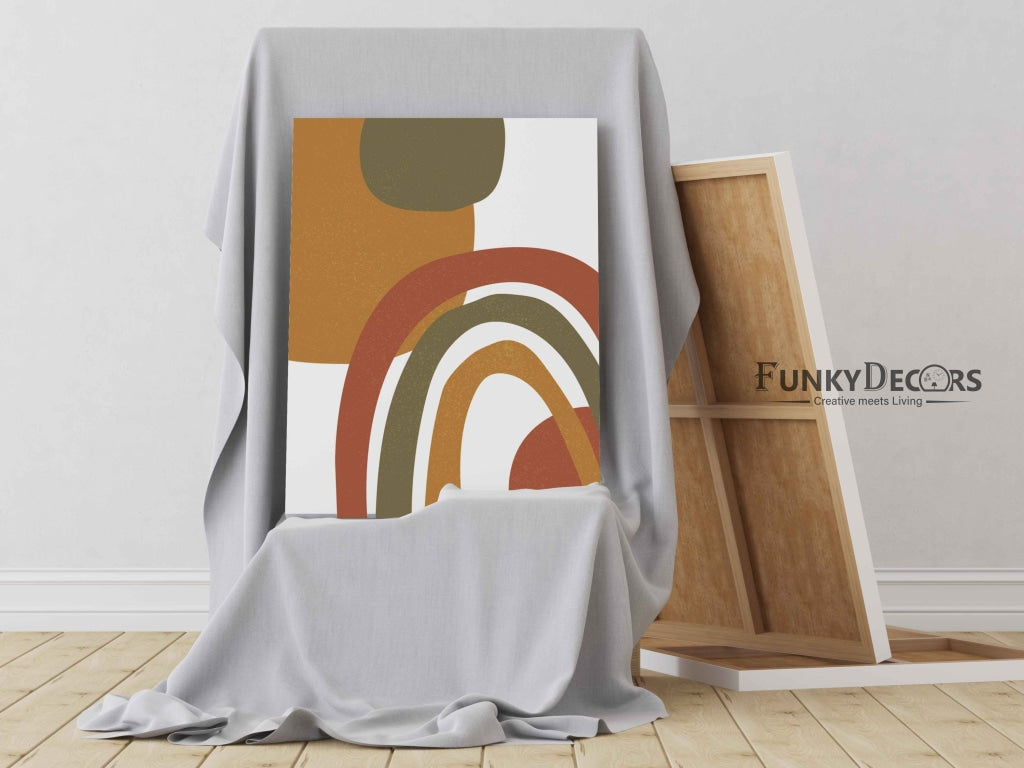 Earthy Tone Minimal Portrait Art Frame For Wall Decor- Funkydecors Posters Prints & Visual Artwork