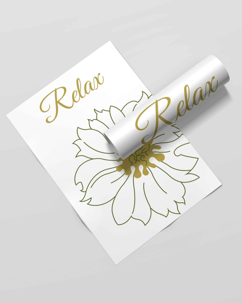 Elegant Floral Art Frame For Wall Decor- Funkydecors Xs / Roll Posters Prints & Visual Artwork