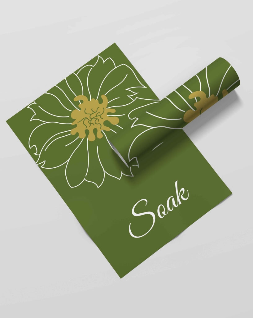 Elegant Floral Art Frame For Wall Decor- Funkydecors Xs / Roll Posters Prints & Visual Artwork