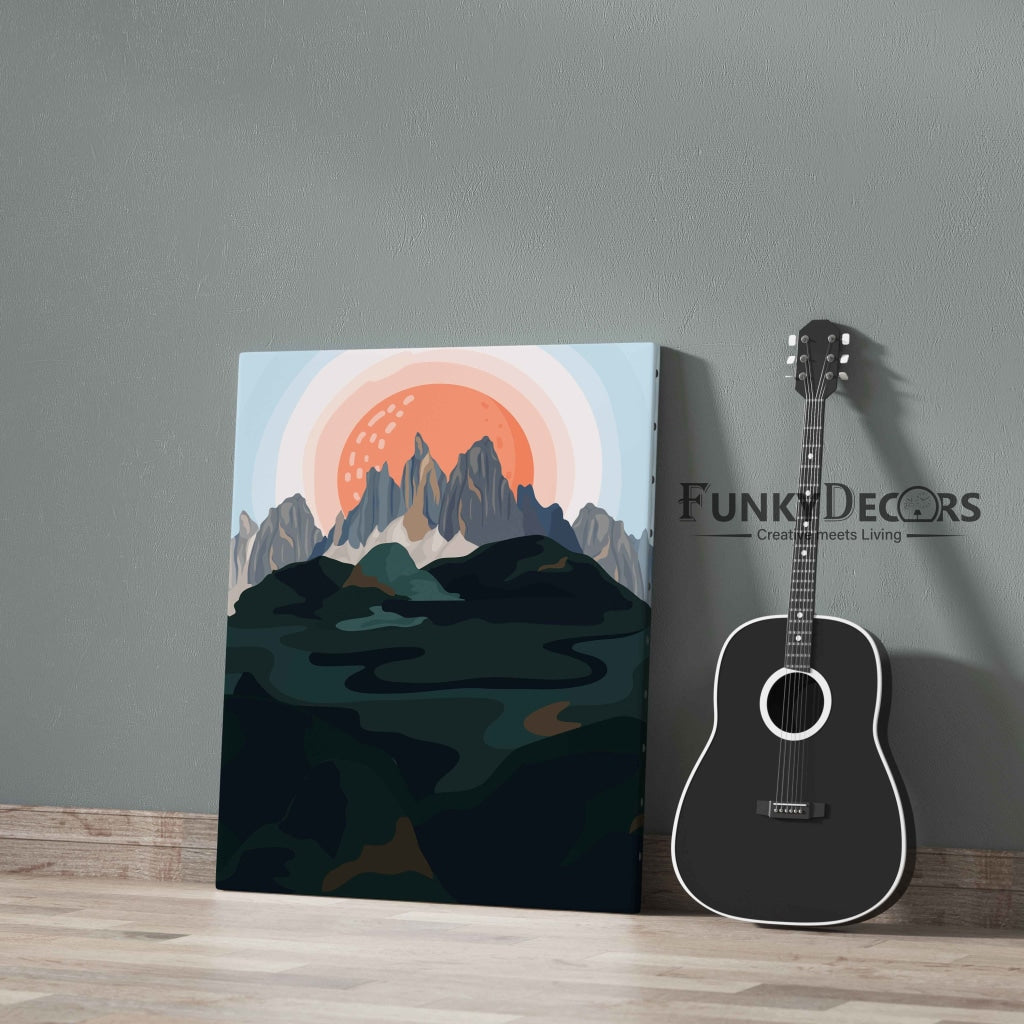 Elegant Nature Art Frame For Wall Decor- Funkydecors Posters Prints & Visual Artwork