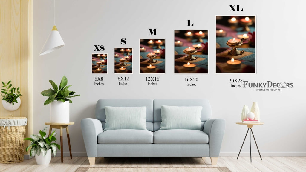 Enlightening - Spiritual Art Frame For Wall Decor- Funkydecors Posters Prints & Visual Artwork