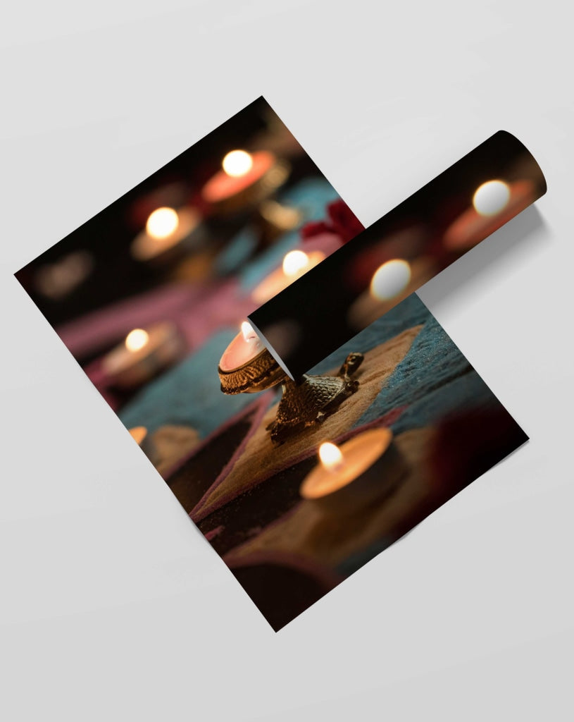 Enlightening - Spiritual Art Frame For Wall Decor- Funkydecors Xs / Roll Posters Prints & Visual