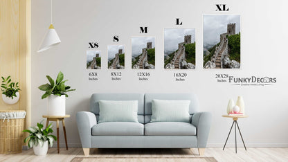 Enormous Architectural Art Frame For Wall Decor- Funkydecors Posters Prints & Visual Artwork
