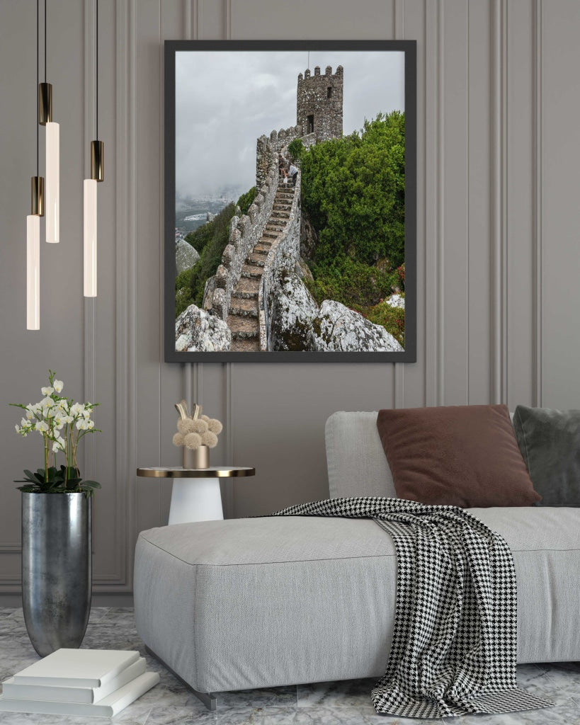 Enormous Architectural Art Frame For Wall Decor- Funkydecors Xs / Black Posters Prints & Visual