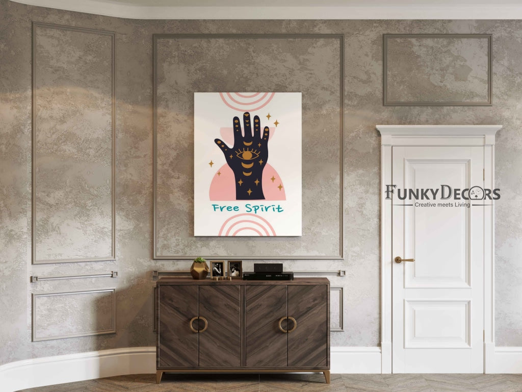 Free Spirit - Tribal Art Frame For Wall Decor- Funkydecors Posters Prints & Visual Artwork