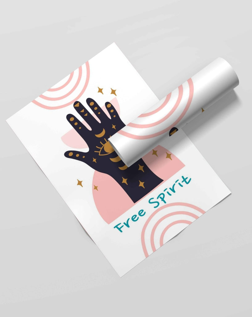 Free Spirit - Tribal Art Frame For Wall Decor- Funkydecors Xs / Roll Posters Prints & Visual Artwork