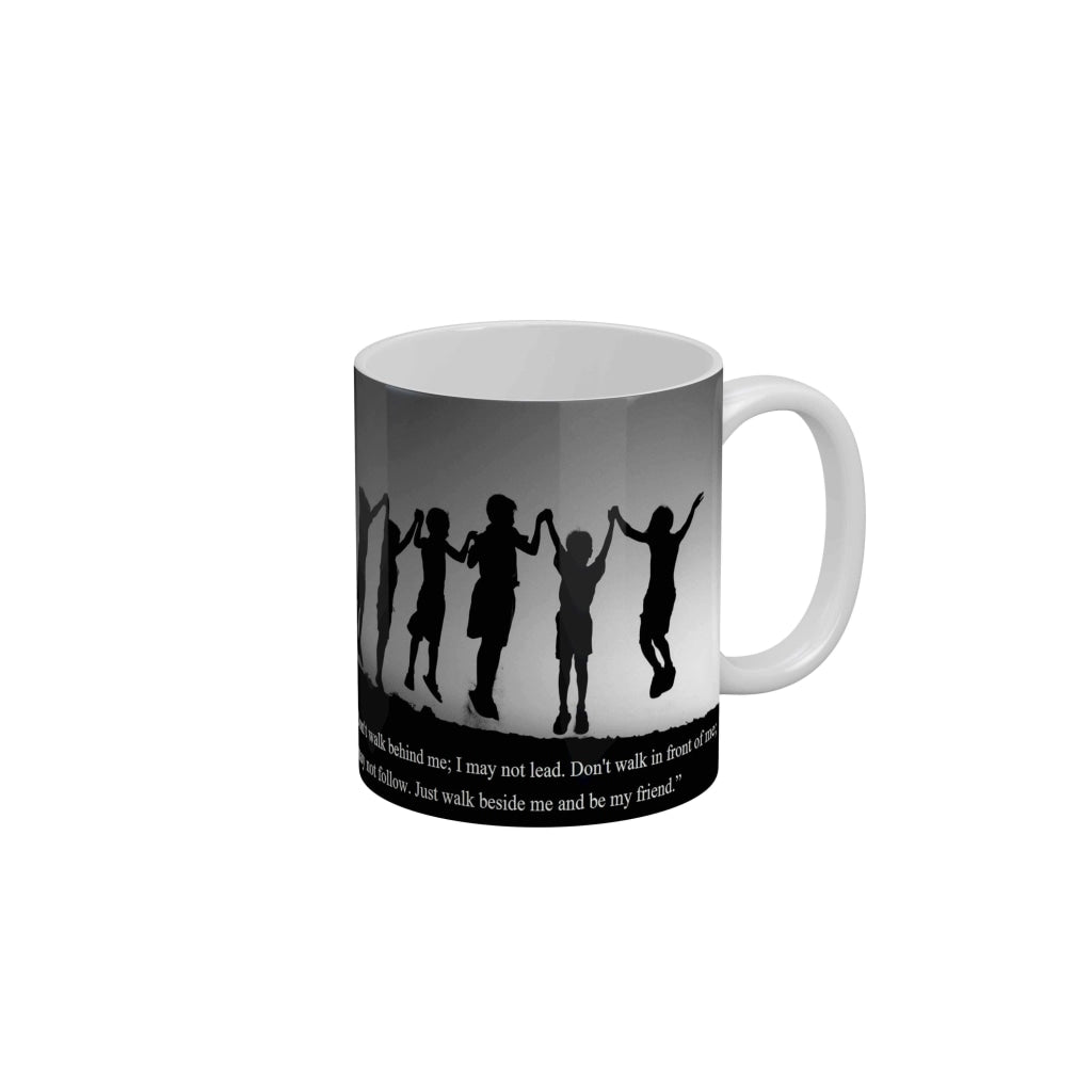 Friendship quotes Ceramic Mug 350 ML-FunkyDecors Friendship Mug FunkyDecors