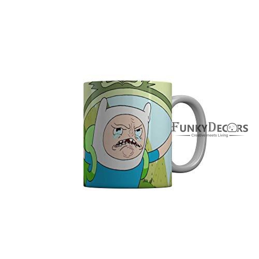 Funkydecors 3D Cartoon Ceramic Mug 350 Ml Multicolor Mugs