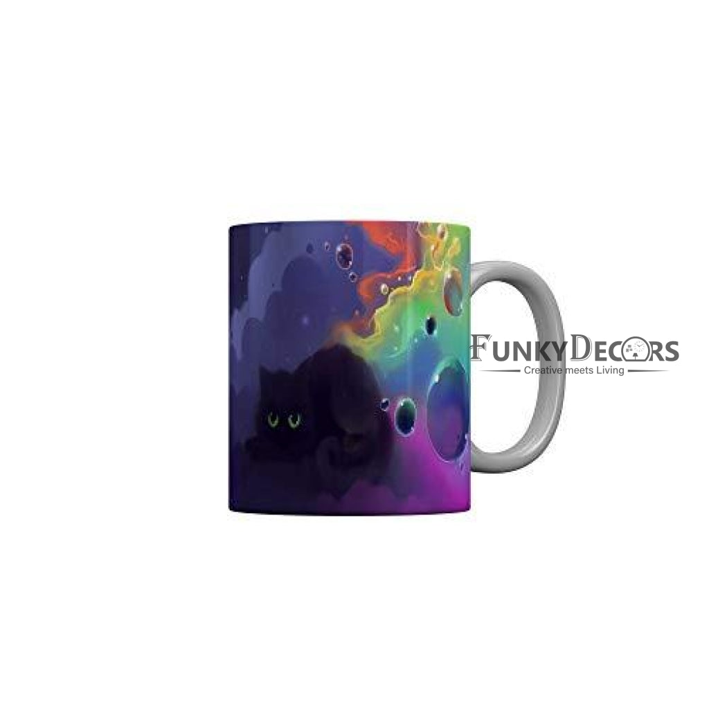 Funkydecors 3D Cartoon Ceramic Mug 350 Ml Multicolor Mugs