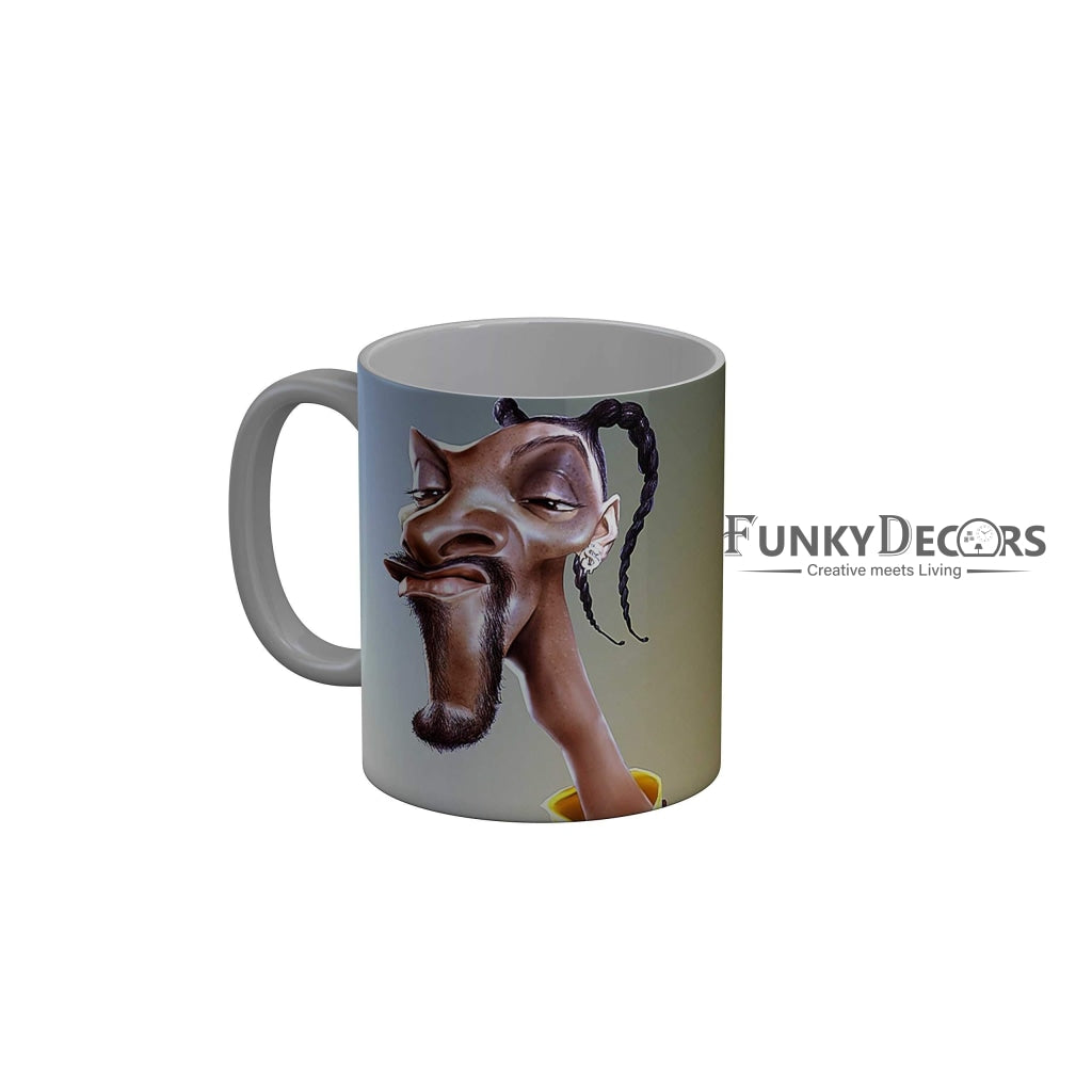 Funkydecors 3D Cartoon Ceramic Mug 350 Ml Multicolor Mugs
