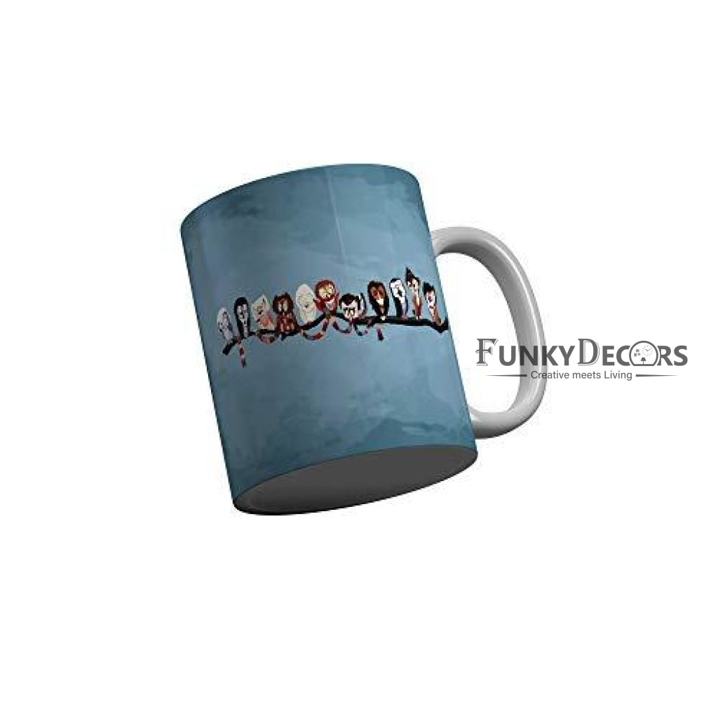 Funkydecors 3D Cartoon Ceramic Mug 350 Ml Multicolor Mugs
